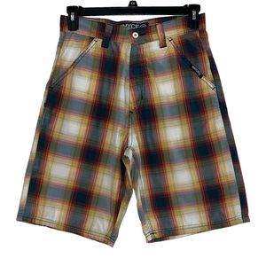 Enyce Sean Combs Co Men’s Multicolor Plaid Shorts Size 30